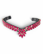 Ruby Blossom Browband