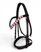 Imperial Ruby Bridle with Reins