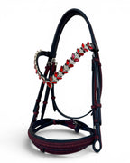 Imperial Ruby Bridle with Reins