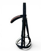 Midnight Rose Bridle with Reins