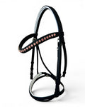 Midnight Rose Bridle with Reins