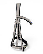 Platinum Sapphire Bridle with Reins