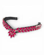 Ruby Blossom Browband