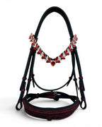 Imperial Ruby Bridle with Reins