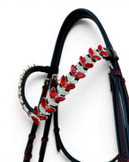 Imperial Ruby Bridle with Reins