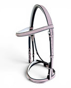 Blush Glitter Bridle with Reins