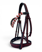 Imperial Ruby Bridle with Reins
